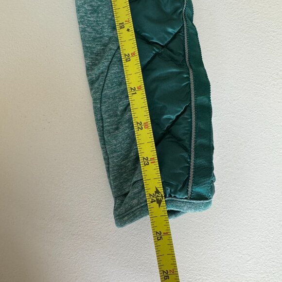 Lululemon Goose Down For a Run Quilted Puffer Pullover Forage Teal Size 6 Active - Picture 11 of 16